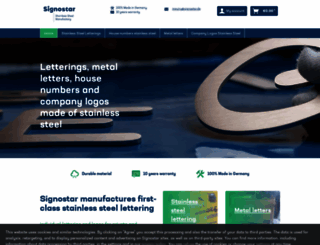 signostar.co.uk screenshot