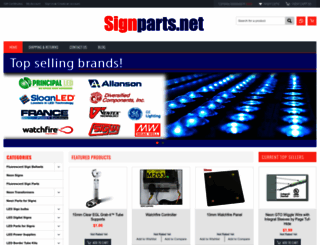 signparts.net screenshot