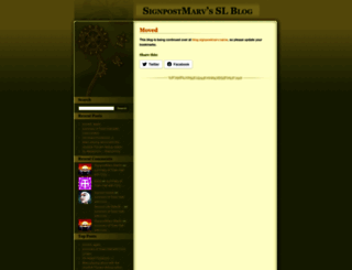 signpostmarvmartin.wordpress.com screenshot