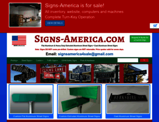 signs-america.com screenshot