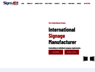 signs4sa.co.za screenshot