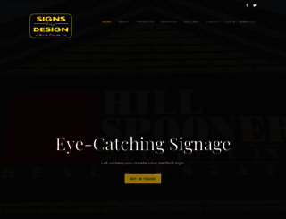 signsbydesignnfl.com screenshot