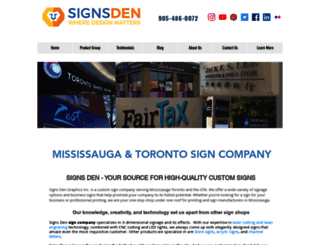 signsden.com screenshot