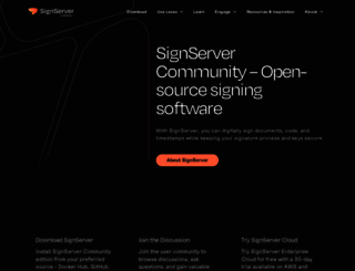 signserver.org screenshot