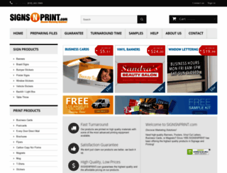 signsnprint.com screenshot