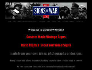 signsofwar.com screenshot