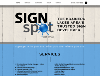 signspotmn.com screenshot