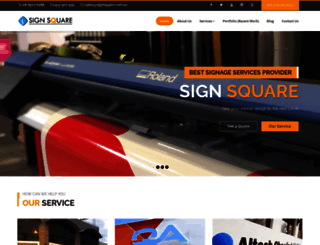 signsquare.com.au screenshot