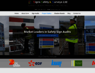 signssafetysurveys.com screenshot