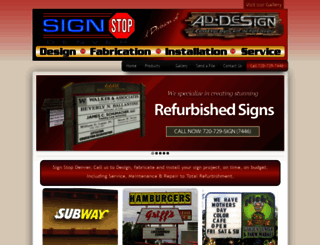 signstopdenver.com screenshot