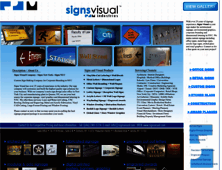 signsvisual.com screenshot