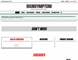 signsymptom.com screenshot
