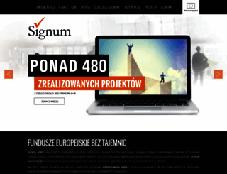 signum.org.pl screenshot