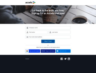 signup.accelo.com screenshot