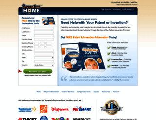 signup.inventionhome.com screenshot