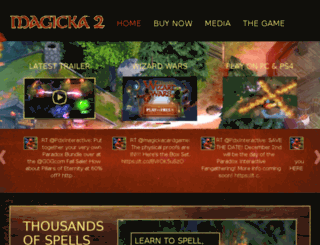 signup.magicka2.com screenshot