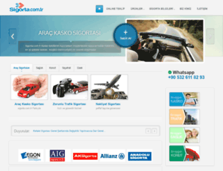 sigorta.com.tr screenshot