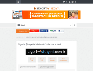 sigortasikayeti.com screenshot