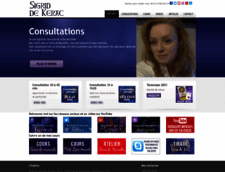 sigrid-de-kerac.com screenshot