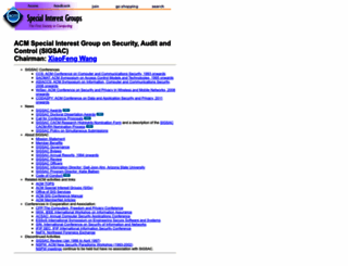 sigsac.org screenshot