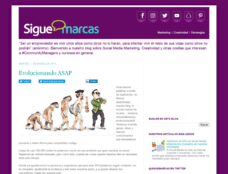 siguemarcas.com screenshot