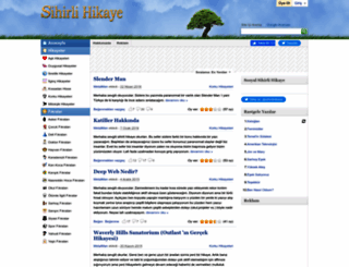 sihirlihikaye.com screenshot