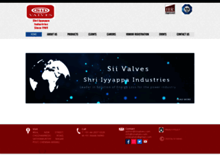 siivalves.com screenshot