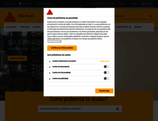 sika.com.br screenshot