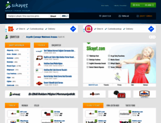 sikayet.com screenshot