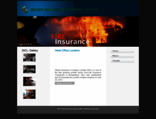 sikderinsurance.com screenshot