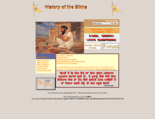 sikh-history.com screenshot