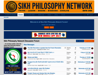 sikhphilosophy.net screenshot