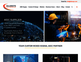 silansys.com screenshot