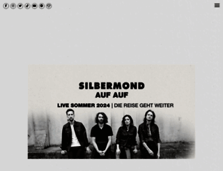 silbermond.de screenshot