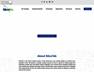 silcotek.com screenshot