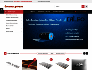 sildomosgrindys.lt screenshot