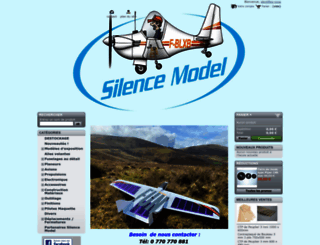 silencemodel.fr screenshot