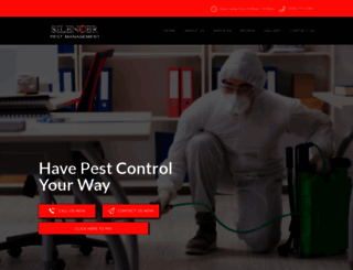 silencerpest.com screenshot