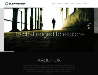 silentfrontier.com screenshot