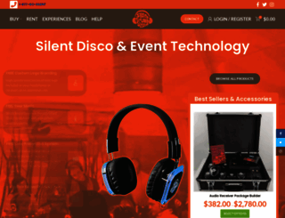 silentsoundsystem.com screenshot