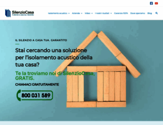silenziocasa.com screenshot