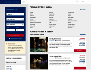 silesiahotelspage.com screenshot