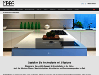 silestone-deutschland.com screenshot