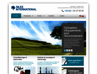 silexinternational.com screenshot