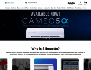 silhouette101.com screenshot