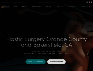silhouetteplasticsurgery.com screenshot