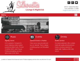silhouettesnightclub.com screenshot