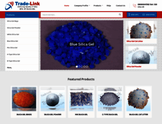 silicagelmanufacturer.com screenshot