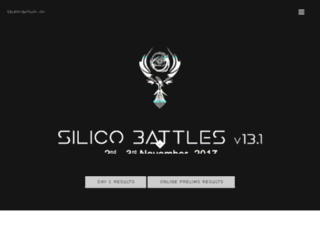 silicobattles.com screenshot