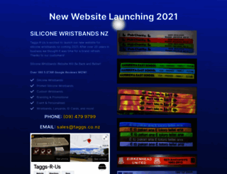 silicone-wristbands.co.nz screenshot